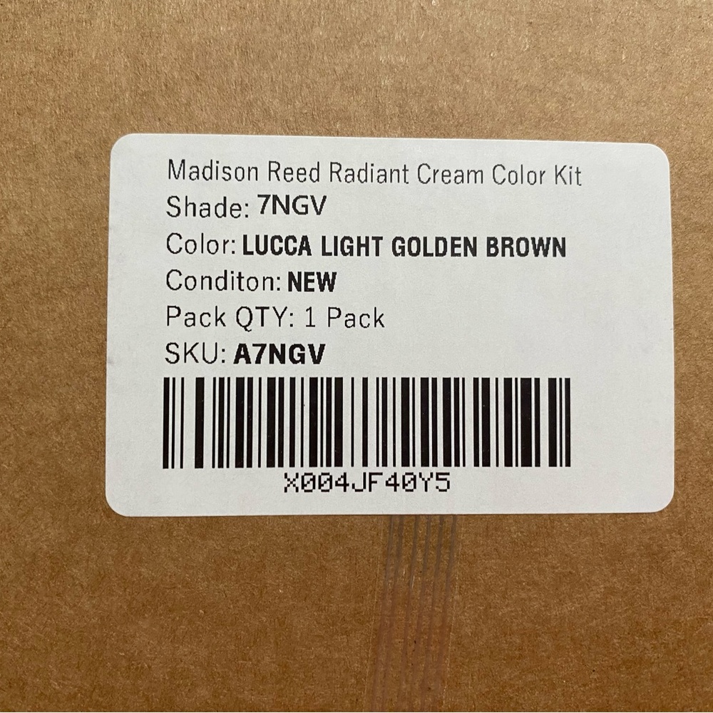 Madison Reed Lucca Light Golden Brown NEW R $39 - Picture 3 of 3